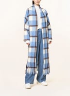 SEM PER LEI Oversized-Strickhülle, Farbe: HELLBLAU/ ECRU/ BRAUN (Bild 1)