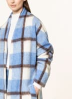 SEM PER LEI Oversized-Strickhülle, Farbe: HELLBLAU/ ECRU/ BRAUN (Bild 1)