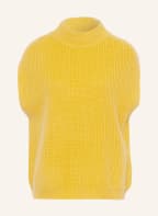SEM PER LEI Cashmere-Pullunder, Farbe: GELB (Bild 1)