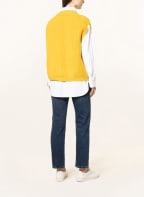 SEM PER LEI Cashmere-Pullunder, Farbe: GELB (Bild 1)