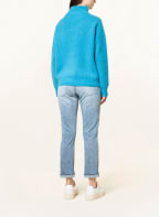 SEM PER LEI Cashmere-Pullover, Farbe: TÜRKIS (Bild 1)