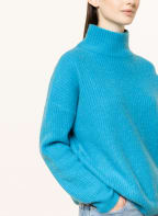 SEM PER LEI Cashmere-Pullover, Farbe: TÜRKIS (Bild 1)