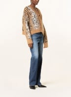 DOROTHEE SCHUMACHER Strickjacke, Farbe: BEIGE/ CREME/ SCHWARZ (Bild 1)