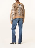 DOROTHEE SCHUMACHER Strickjacke, Farbe: BEIGE/ CREME/ SCHWARZ (Bild 1)