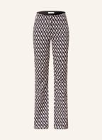 DOROTHEE SCHUMACHER Jerseyhose , Farbe: SCHWARZ/ DUNKELLILA/ HELLGRAU (Bild 1)