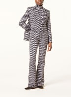 DOROTHEE SCHUMACHER Jerseyhose , Farbe: SCHWARZ/ DUNKELLILA/ HELLGRAU (Bild 1)