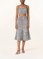 DOROTHEE SCHUMACHER Cropped-Top mit Pailletten , Farbe: SILBER (Bild 1)
