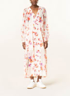 DOROTHEE SCHUMACHER Seidenkleid, Farbe: CREME/ ROT/ LILA (Bild 1)