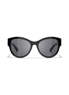 CHANEL Pantos-Sonnenbrille , Farbe: C501T8 - SCHWARZ/ GRAU POLARISIERT (Bild 1)