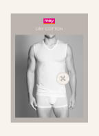 mey V-Shirt Serie DRY COTTON, Farbe: WEISS (Bild 1)