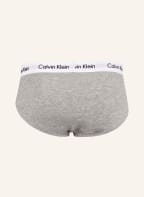 Calvin Klein 3er-Pack Slips, Farbe: WEISS/ GRAU/ SCHWARZ (Bild 1)