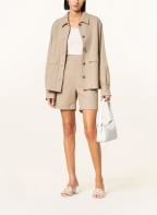 TORY BURCH Ohrringe SERIF-T ENAMEL, Farbe: WEISS/ GOLD (Bild 1)