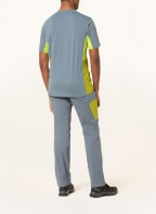 Jack Wolfskin T-Shirt NARROWS, Farbe: PETROL/ HELLGRÜN/ OLIV (Bild 1)