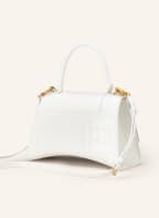 BALENCIAGA Handtasche HOURGLASS SMALL, Farbe: WEISS (Bild 1)