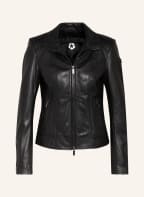 MILESTONE Lederjacke TRINA, Farbe: SCHWARZ (Bild 1)