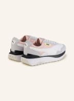 PUMA Plateau-Sneaker CRUISE RIDER , Farbe: WEISS/ HELLROSA/ HELLLILA (Bild 1)