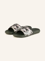 Nike Slides VICTORI ONE, Color: KHAKI/ GREEN/ BEIGE (Image 1)