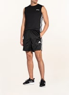adidas Trainingsshorts, Farbe: SCHWARZ/ WEISS (Bild 1)