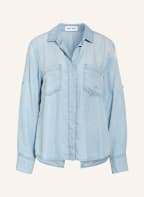 bella dahl Shirt blouse in denim look, Color: LIGHT BLUE (Image 1)
