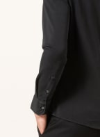 STROKESMAN'S Piqué-Hemd Modern Fit, Farbe: SCHWARZ (Bild 1)