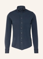 STROKESMAN'S Piqué-Hemd Modern Fit, Farbe: BLAU (Bild 1)