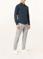 STROKESMAN'S Piqué-Hemd Modern Fit, Farbe: BLAU (Bild 1)