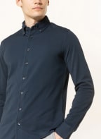 STROKESMAN'S Piqué-Hemd Modern Fit, Farbe: BLAU (Bild 1)
