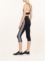 adidas 3/4-Tights DESIGNED TO MOVE, Farbe: SCHWARZ/ WEISS (Bild 1)