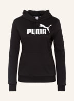 PUMA Hoodie ESSENTIALS, Farbe: SCHWARZ/ WEISS (Bild 1)