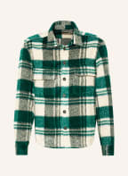DRYKORN Flanell-Overshirt SELED, Farbe: GRÜN/ ECRU (Bild 1)