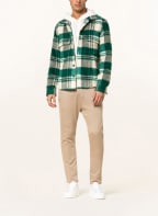 DRYKORN Flanell-Overshirt SELED, Farbe: GRÜN/ ECRU (Bild 1)