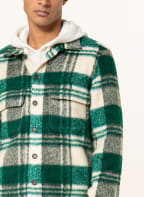 DRYKORN Flanell-Overshirt SELED, Farbe: GRÜN/ ECRU (Bild 1)