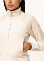 Juicy Couture Nicki-Jacke TANYA mit Schmucksteinbesatz, Farbe: BEIGE (Bild 1)