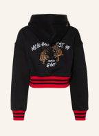 GANT Cropped-Hoodie , Farbe: SCHWARZ/ ROT (Bild 1)