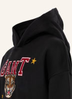 GANT Cropped-Hoodie , Farbe: SCHWARZ/ ROT (Bild 1)