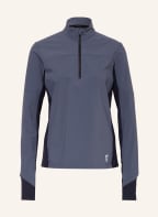 On Laufshirt TRAIL BREAKER mit Mesh, Farbe: SCHWARZ/ DUNKELGRAU (Bild 1)