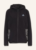 adidas Laufjacke FAST RADICAL REFLECTIVE, Farbe: SCHWARZ/ GRAU (Bild 1)