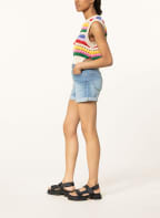 VILA Jeansshorts, Farbe: MEDIUM BLUE DENIM (Bild 1)