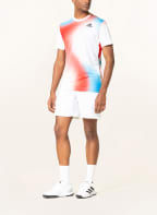 adidas T-Shirt MELBOURNE FREELIFT, Farbe: WEISS/ BLAU/ ROT (Bild 1)