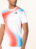 adidas T-Shirt MELBOURNE FREELIFT, Farbe: WEISS/ BLAU/ ROT (Bild 1)