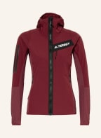 adidas Midlayer-Jacke TECHROCK FLOOCE, Farbe: DUNKELROT (Bild 1)