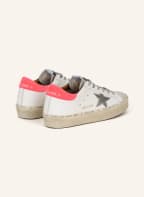 GOLDEN GOOSE Sneaker HI STAR, Farbe: WEISS/ SILBER/ NEONPINK (Bild 1)