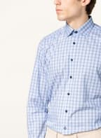 OLYMP Hemd Level Five 24/Seven body fit, Farbe: WEISS/ HELLBLAU/ BEIGE (Bild 1)