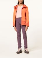 VAUDE Outdoor-Hose SCOPI II, Farbe: DUNKELLILA/ NEONROT (Bild 1)