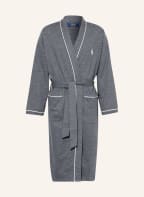 POLO RALPH LAUREN Men’s bathrobe, Color: DARK GRAY (Image 1)