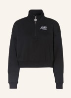 Nike Cropped sweatshirt AIR with mesh, Color: 010 BLACK/BLACK/WHITE (Image 1)