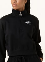 Nike Cropped sweatshirt AIR with mesh, Color: 010 BLACK/BLACK/WHITE (Image 1)
