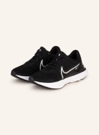 Nike Laufschuhe REACT INFINITY RUN FLYKNIT 3, Farbe: SCHWARZ/ WEISS (Bild 1)
