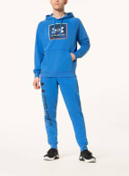 UNDER ARMOUR Hoodie UA RIVAL, Color: BLUE (Image 1)