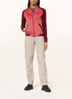 odlo Fleecejacke HALDEN, Farbe: HELLORANGE/ DUNKELROT (Bild 1)